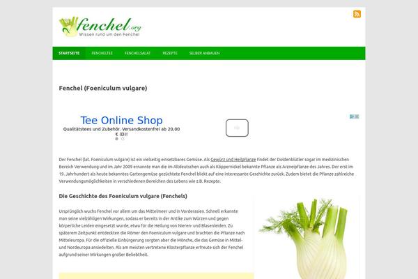 Forestly theme site design template sample