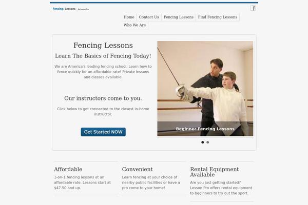 Orbit theme site design template sample