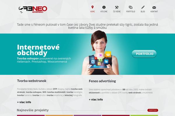 Daisho theme site design template sample
