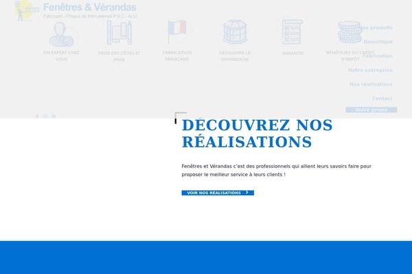 Ave theme site design template sample