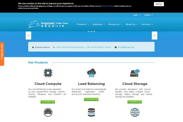 Site using Hot Carousel plugin