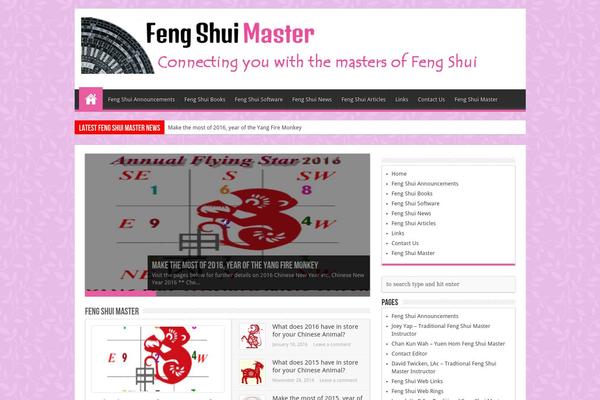 Sahifa theme site design template sample