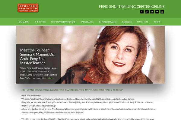 fengshuitrainingcenter.com site used Outreach Pro