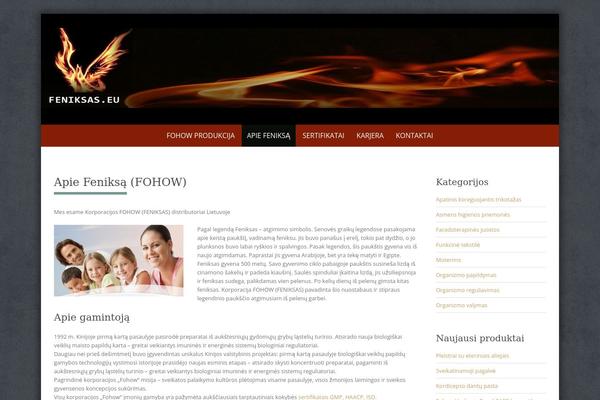 Pure & Simple theme site design template sample