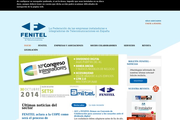 Site using WP Mapa Politico España plugin