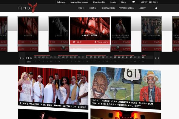 Salient theme site design template sample