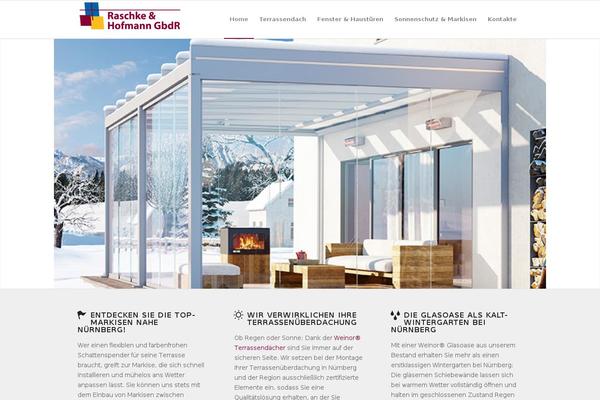 Enfold_child theme site design template sample