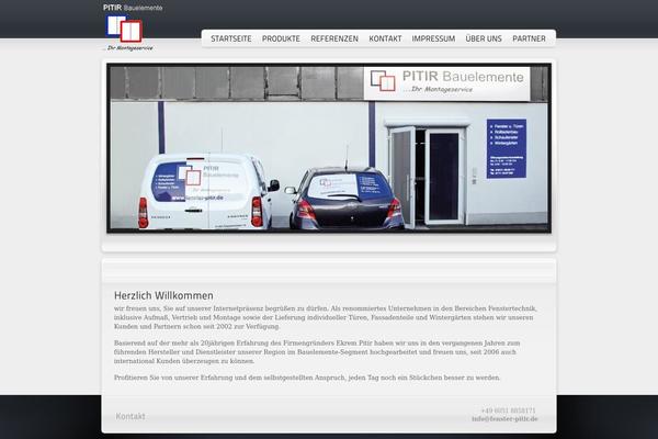 fenster-pitir.de site used Wordpress_survive