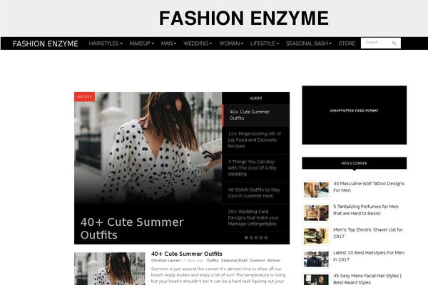 WordX theme site design template sample