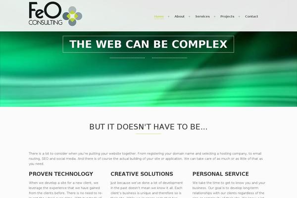 Patti theme site design template sample