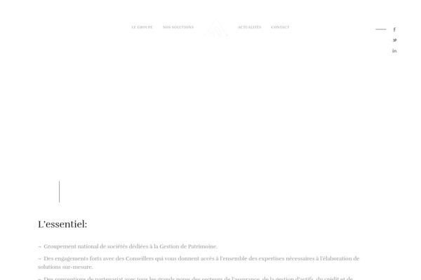 Billio theme site design template sample