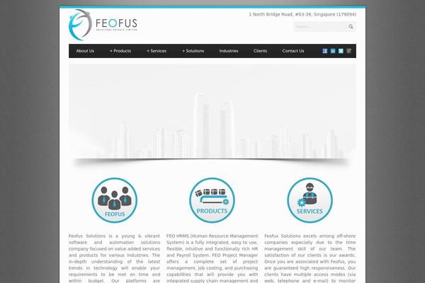 Blue Diamond v1.05 theme site design template sample