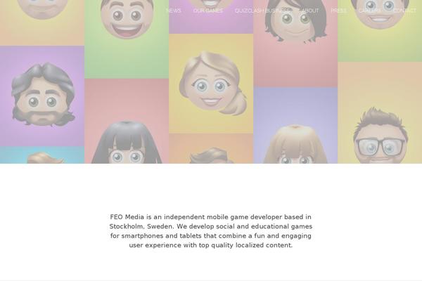Site using Really Simple Share plugin