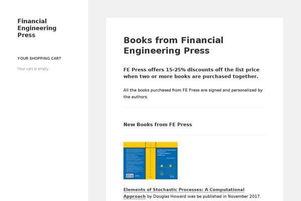 Site using WordPress Simple Paypal Shopping Cart plugin