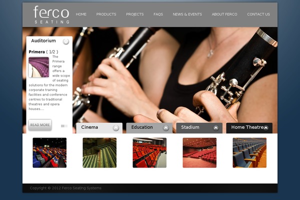 Ventura theme site design template sample