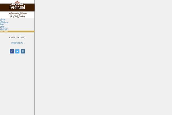 Site using Restaurantpress plugin