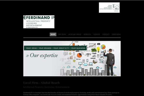 Powerful theme site design template sample