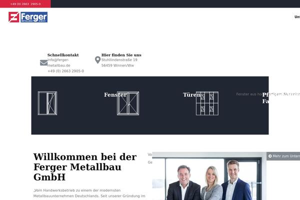 Stål theme site design template sample