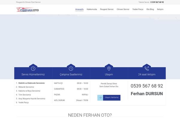 ferhanoto.com site used Ferhan-oto