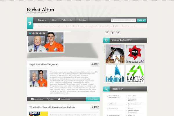 Trendblog theme site design template sample