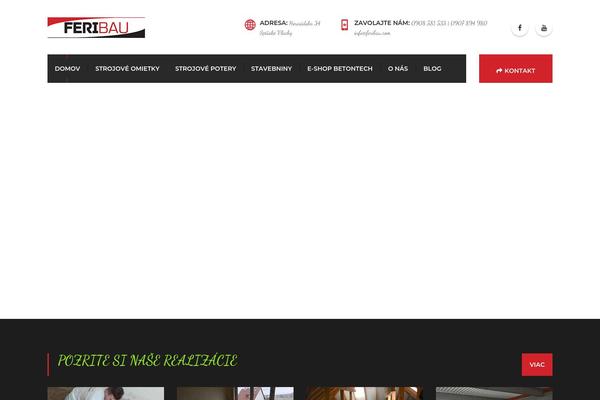 Industrypress theme site design template sample