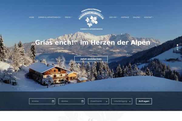 Site using Socials Ignited plugin