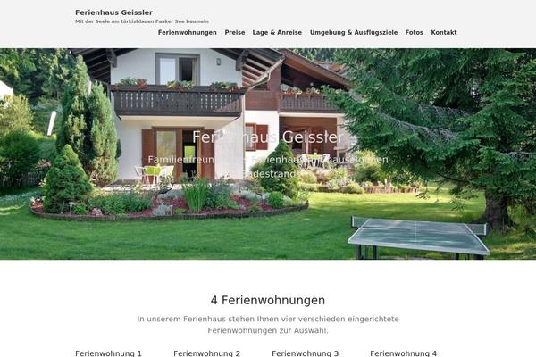 Layers theme site design template sample