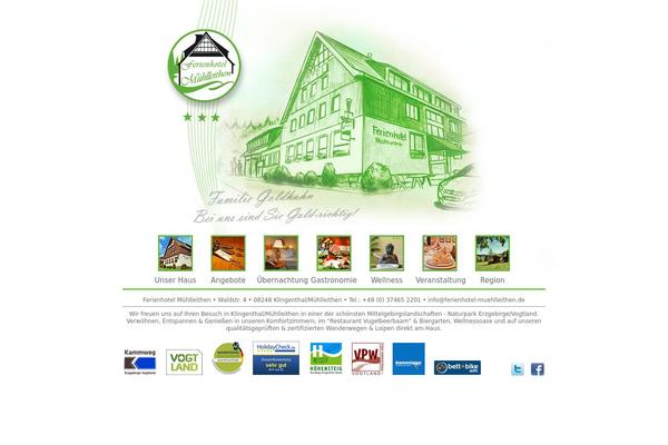 Grande theme site design template sample