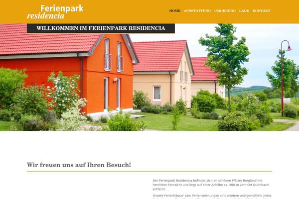 Apartvilla theme site design template sample