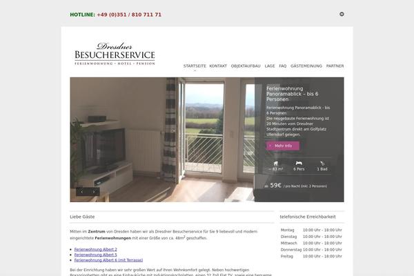 deCorum theme site design template sample