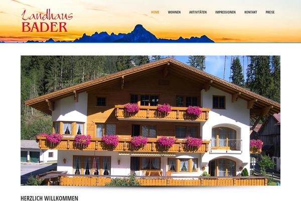 Solitudo theme site design template sample