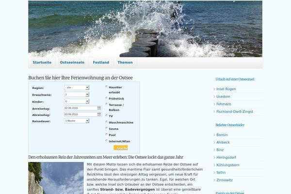 Skeleton theme site design template sample