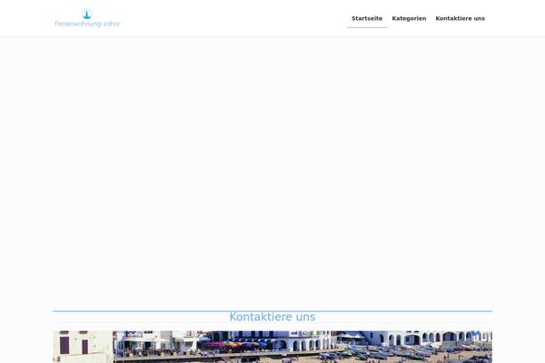 Lightning theme site design template sample