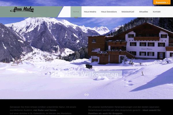 Site using Designthemes-core-features plugin
