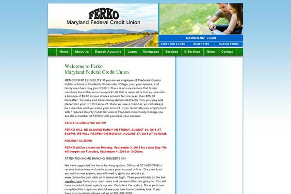 ferkomfcu.com site used Ami-ferko