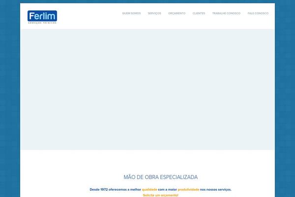 ferlim.com.br site used Spark-theme