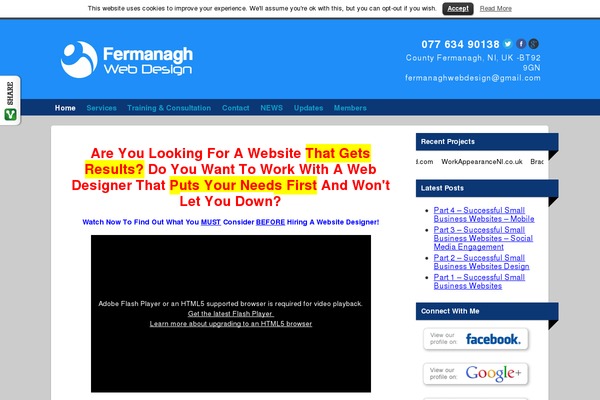 Smallbiz Dynamic theme site design template sample