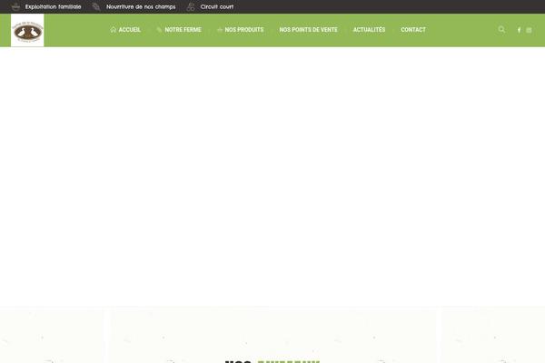 Green-farm theme site design template sample