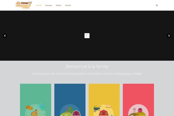 Alterna theme site design template sample
