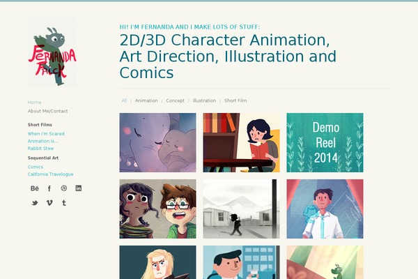 Infinity theme site design template sample