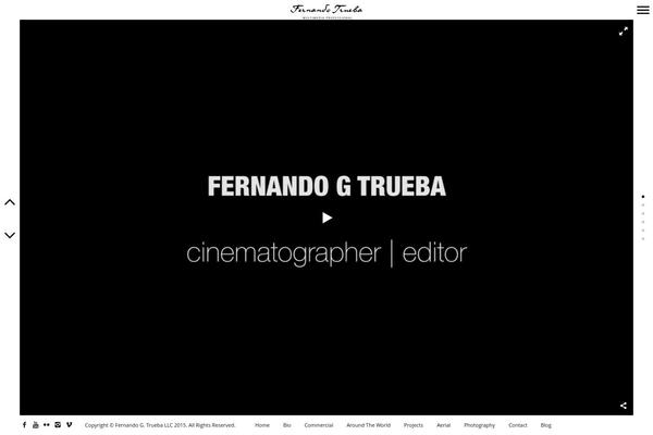 BORDER theme site design template sample