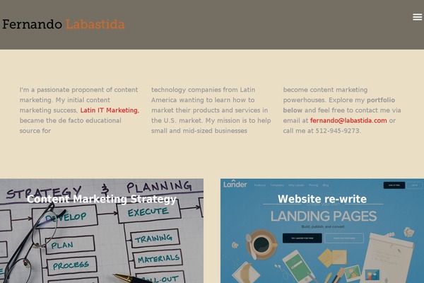 Ambiance Pro theme site design template sample