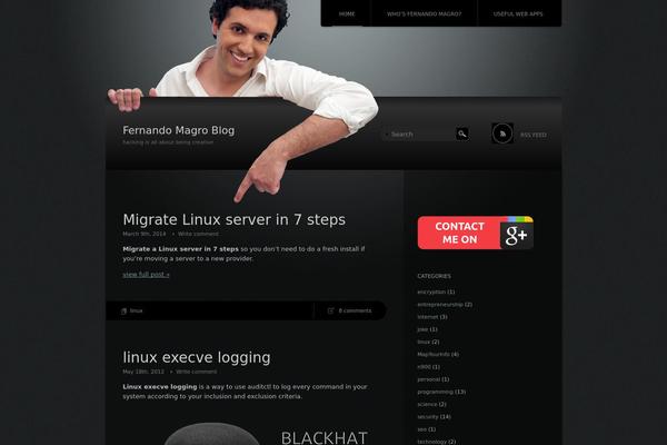 Piano Black theme site design template sample
