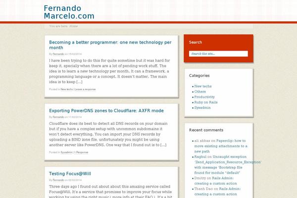 Retro-fitted theme site design template sample