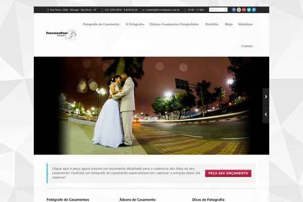 Nimble theme site design template sample