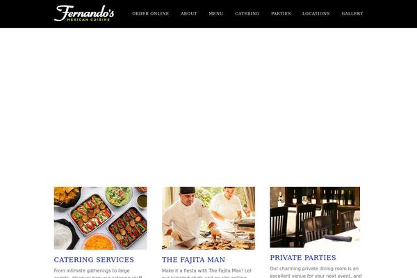 Chicagorestaurant theme site design template sample