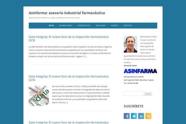 GeneratePress theme site design template sample