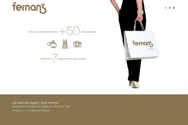 Celestino theme site design template sample