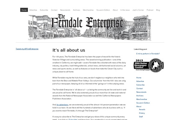 Coraline theme site design template sample