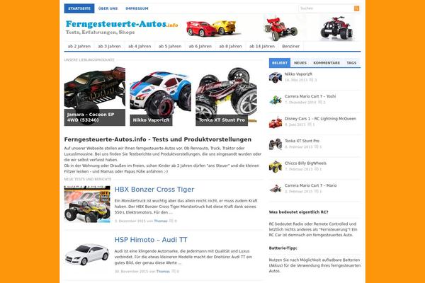 Freshlife theme site design template sample